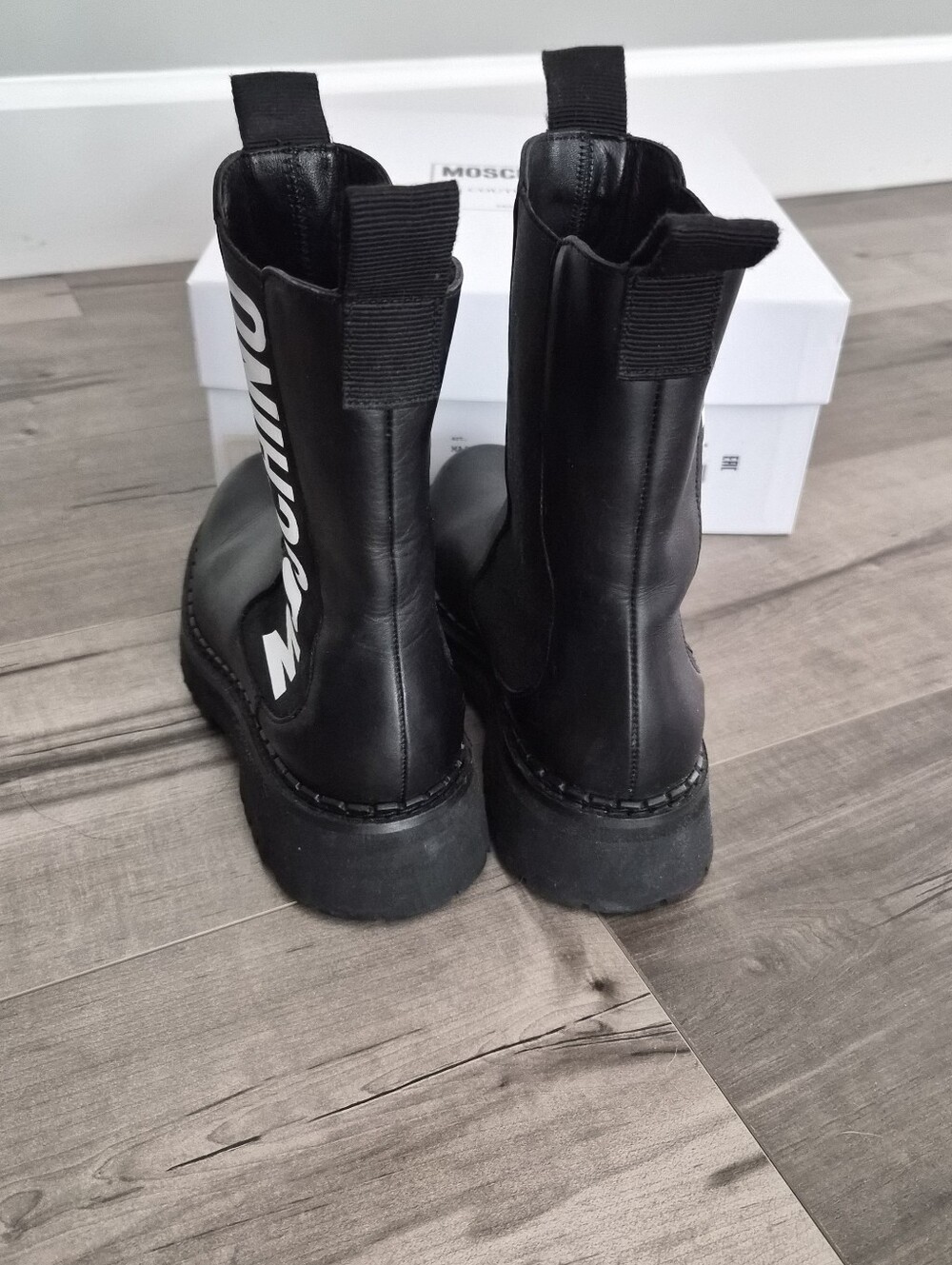 MOSCHINO Combat Boots - Picture 3 of 8